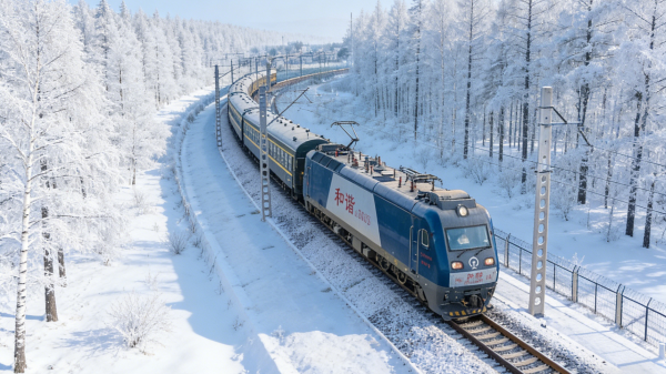 极光为约，冰雪为媒！乘普铁列车共赴一场冰雪盛宴！